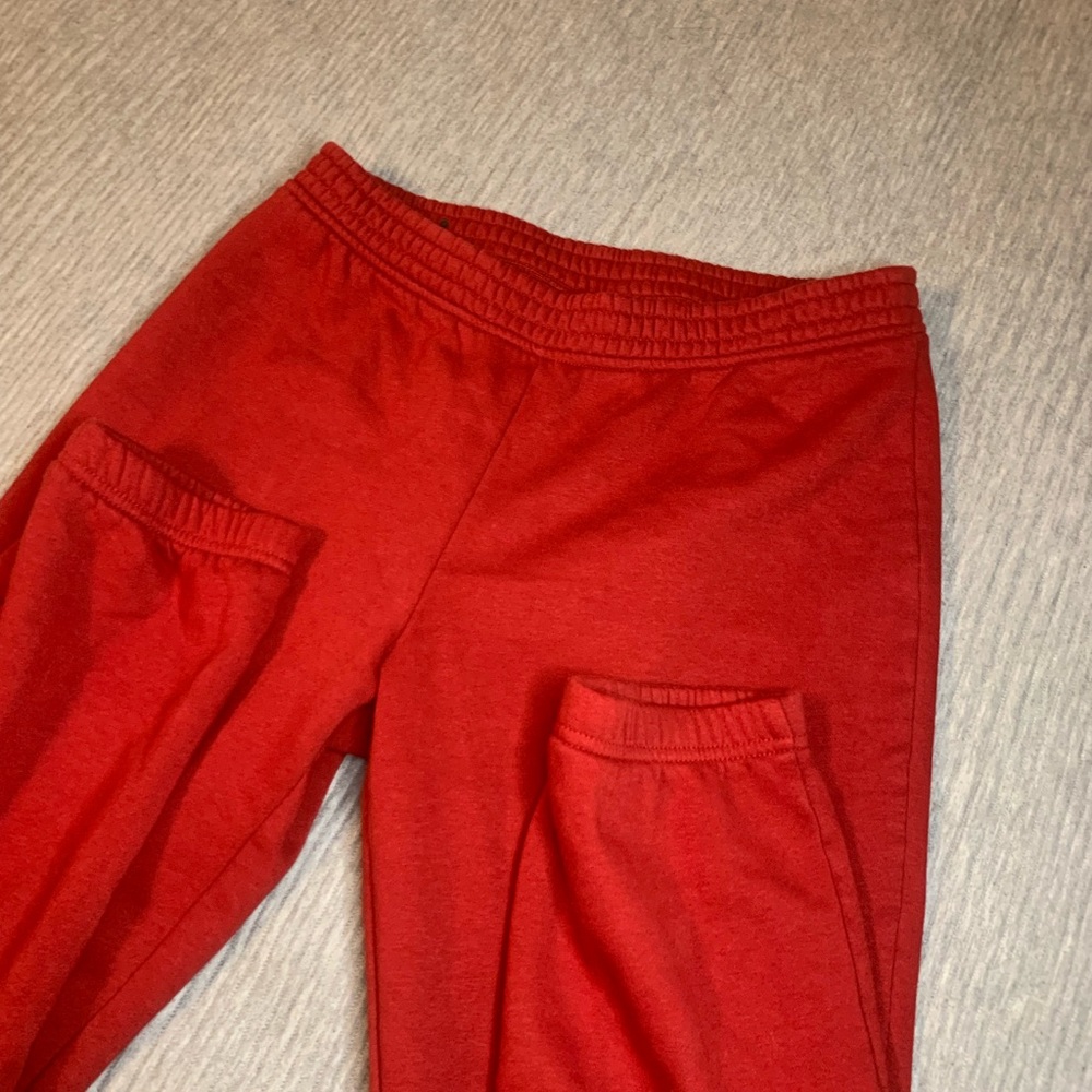 Red Jogger Pants